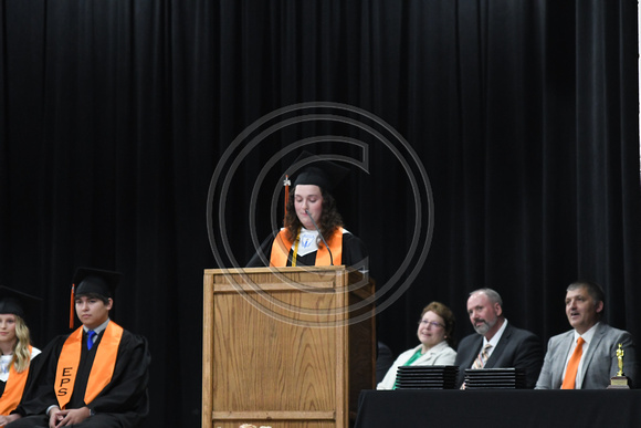 EHS EPS graduation ceremony Elgin Public Pope John EPPJ Wolfpack  Elgin Nebraska Antelope County Nebraska news Elgin Review 2024_5809