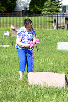 Memorial Day programs Park Cemetery West Cedar Valley St. Boniface  Elgin Nebraska Elgin Public Pope John school Antelope County news Nebraska Elgin Review 2023_2071