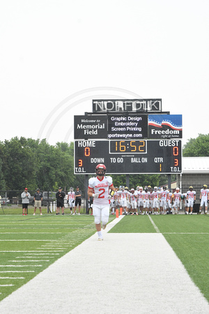 Northeast Nebraska All Star football classic Cale Kinney Jack Wemhoff  Elgin Nebraska Elgin Public Pope John school Antelope County news Nebraska Elgin Review 2023_2363