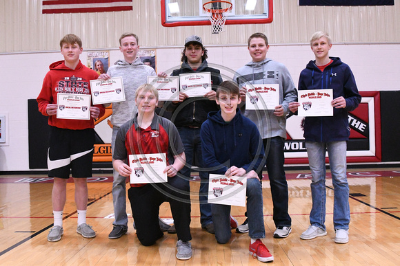 Wolfpack boys basketball awards Elgin Nebraska Antelope County Nebraska news Elgin Review 2021_9035