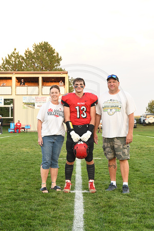 EPPJ Wolfpack football Parents Night Blake Henn Elgin Public Pope John EPPJ Wolfpack Cross Country Elgin Nebraska Antelope County Nebraska news Elgin Review 2023_2552