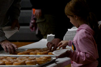 EPS Donuts With Dad Elgin Public Pope John EPPJ Wolfpack Cross Country Elgin Nebraska Antelope County Nebraska news Elgin Review 2023_3360