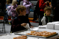 EPS Donuts With Dad Elgin Public Pope John EPPJ Wolfpack Cross Country Elgin Nebraska Antelope County Nebraska news Elgin Review 2023_3373