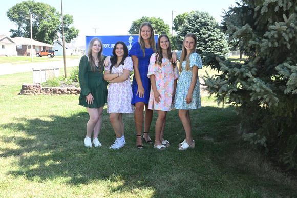 PJCC Homecoming Candidates Elgin Public Pope John EPPJ Wolfpack Elgin Nebraska Antelope County Nebraska news Elgin Review 2024_2017