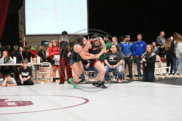 EPPJ Wolfpack girls wrestling at Neligh Oakdale Elgin Public Pope John EPPJ Wolfpack  Elgin Nebraska Antelope County Nebraska news Elgin Review 2023_3210