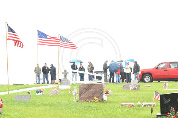 Memorial Day Program American Legion VFW Veterans of Foreign Wars Auxiliary West Cedar Valley St. Boniface Elgin Nebraska Antelope County Nebraska news Elgin Review 2020_0535