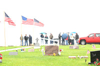 Memorial Day Program American Legion VFW Veterans of Foreign Wars Auxiliary West Cedar Valley St. Boniface Elgin Nebraska Antelope County Nebraska news Elgin Review 2020_0536