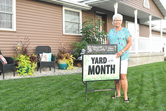 Yard of the Month Young N Lively August Marilyn Reestman Elgin Nebraska Antelope County Nebraska news Elgin Review 2020 _2427