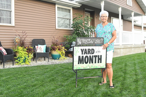 Yard of the Month Young N Lively August Marilyn Reestman Elgin Nebraska Antelope County Nebraska news Elgin Review 2020 _2426