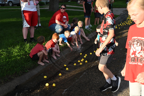 Duck Races Vetch Days Elgin Public Pope John EPPJ Wolfpack  Elgin Nebraska Antelope County Nebraska news Elgin Review 2024_0016