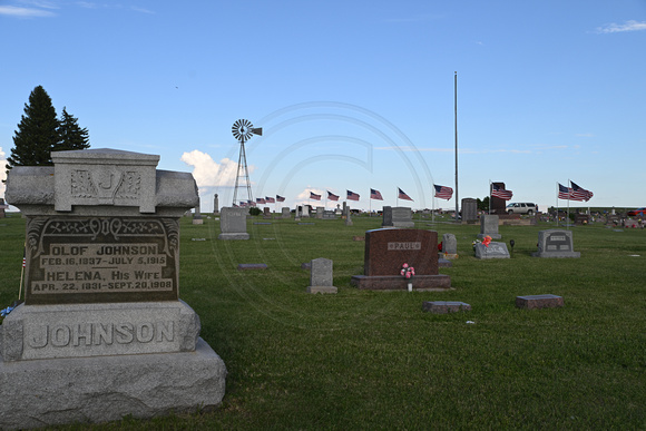 Memorial Day Park West Cedar Valley St. Boniface cemetery Elgin Public Pope John EPPJ Wolfpack  Elgin Nebraska Antelope County Nebraska news Elgin Review 2024_0563