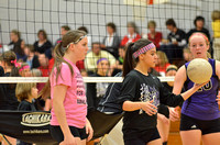 Wolfpack Volleyball vs Burwell 2013