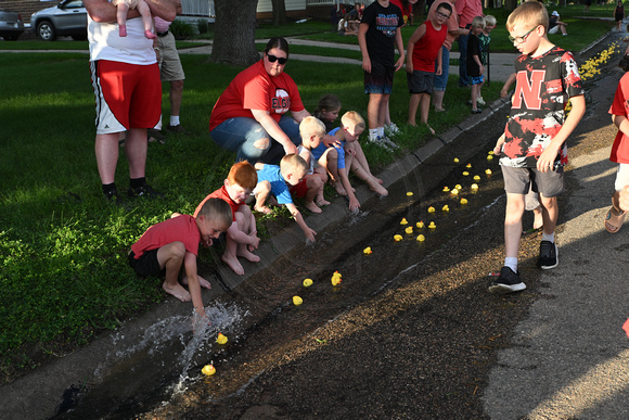 Duck Races Vetch Days Elgin Public Pope John EPPJ Wolfpack  Elgin Nebraska Antelope County Nebraska news Elgin Review 2024_0004