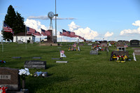 Memorial Day Park West Cedar Valley St. Boniface cemetery Elgin Public Pope John EPPJ Wolfpack  Elgin Nebraska Antelope County Nebraska news Elgin Review 2024_0571